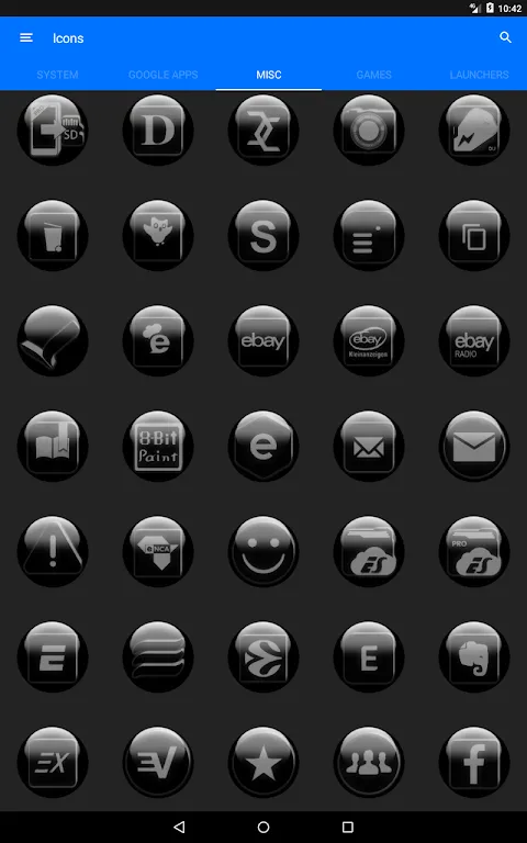 Grey Glass Orb Icon Pack Grey Glass Orb Icon Pack