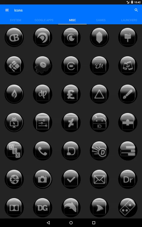 Grey Glass Orb Icon Pack Grey Glass Orb Icon Pack