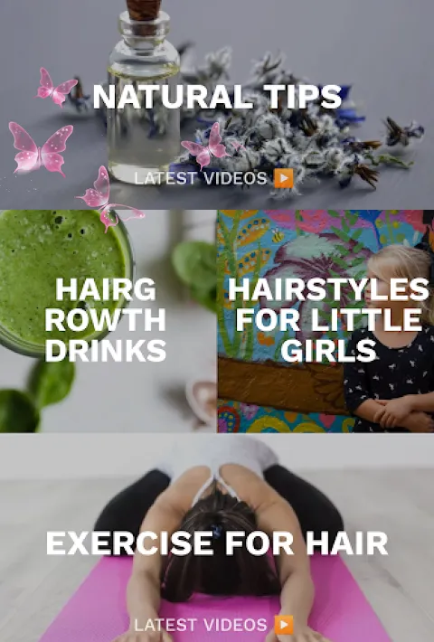Haircare app for women Haircare app for women