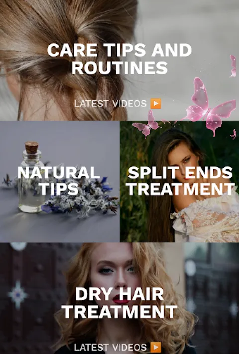 Haircare app for women Haircare app for women