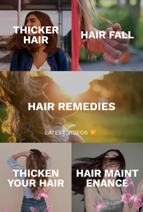 Haircare app for women Haircare app for women
