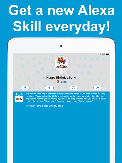 Skills for Amazon Alexa App Skills for Amazon Alexa App