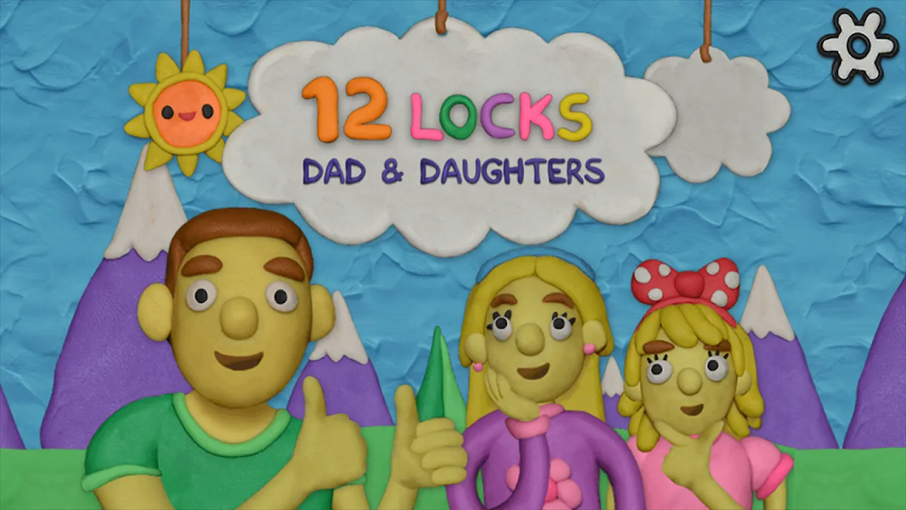 12 Locks Dad and daughters 12 Locks Dad and daughters