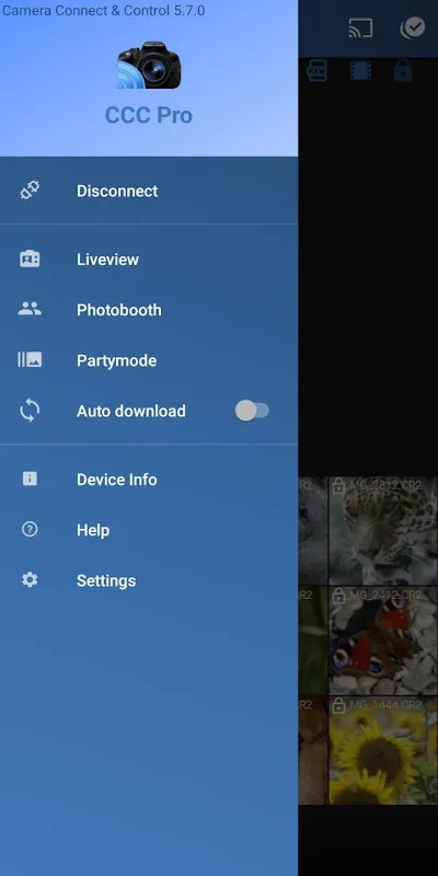 Camera Connect & Control Camera Connect & Control