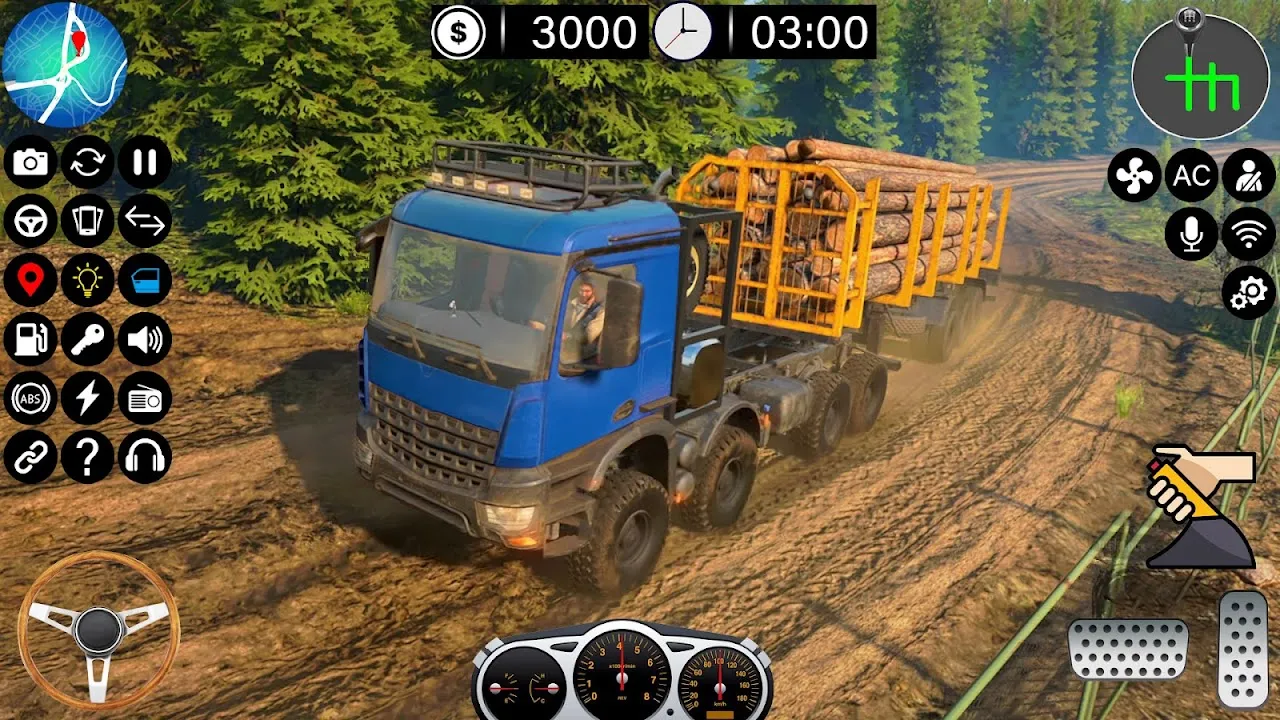 USA Truck Driving Off Road USA Truck Driving Off Road