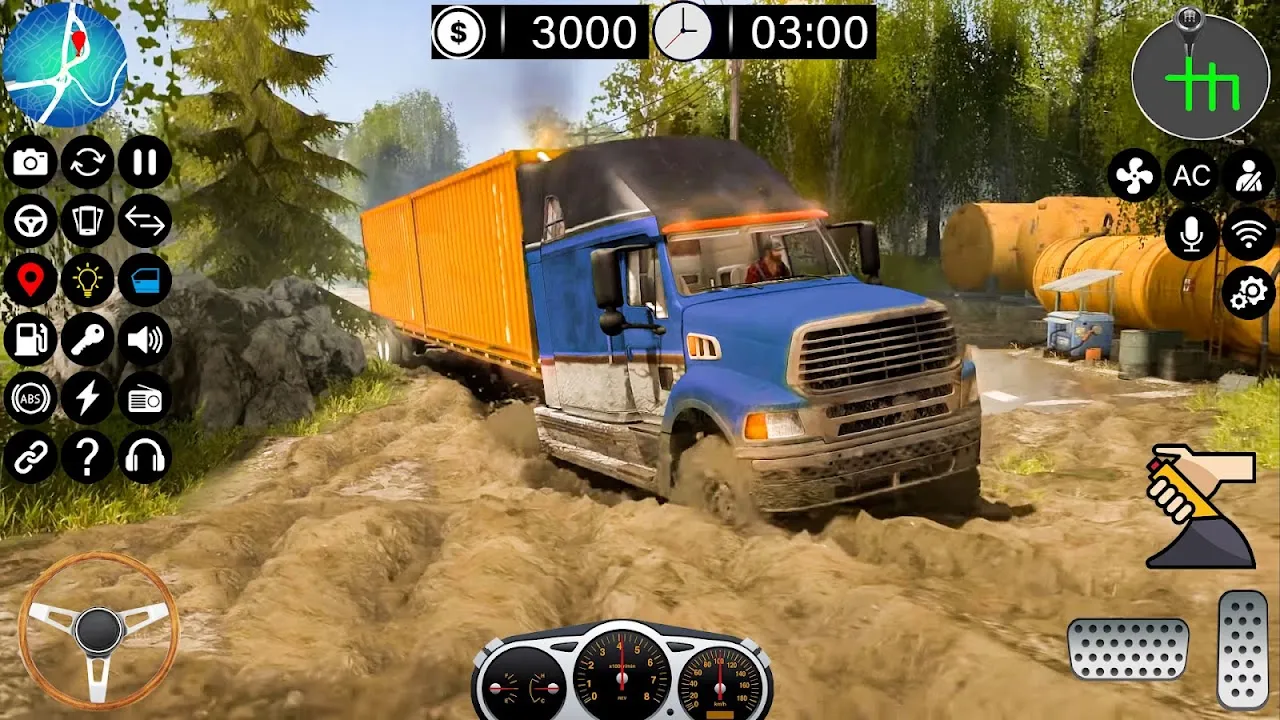 USA Truck Driving Off Road USA Truck Driving Off Road