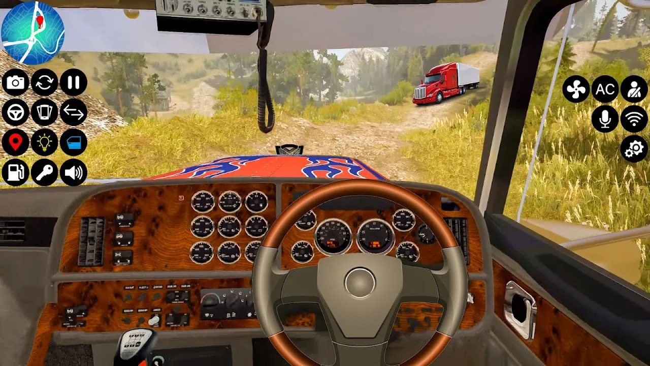 USA Truck Driving Off Road USA Truck Driving Off Road