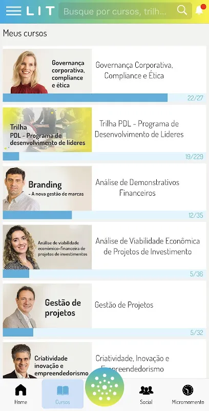 LIT - Plataforma de Cursos da LIT - Plataforma de Cursos da