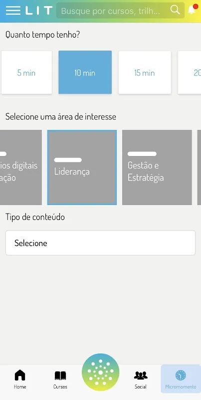 LIT - Plataforma de Cursos da LIT - Plataforma de Cursos da