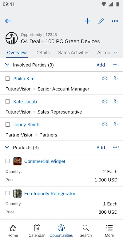 SAP Cloud for Customer SAP Cloud for Customer