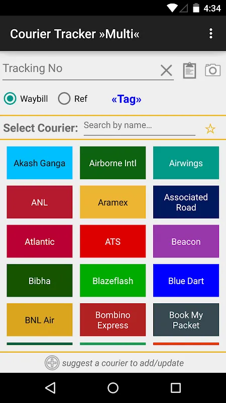 Tracking 368 Carriers in One Tap