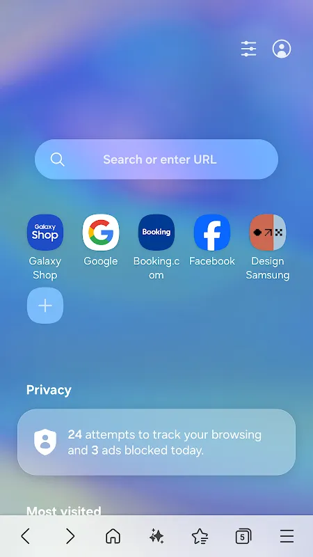 Planning in Secret with Samsung Internet