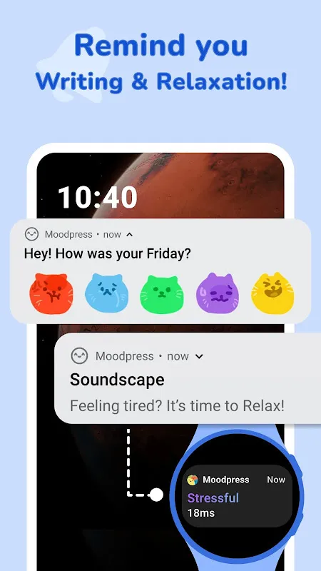 Moodpress - Mood Diary Tracker Moodpress - Mood Diary Tracker
