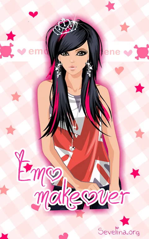 Emo dress up game Emo dress up game