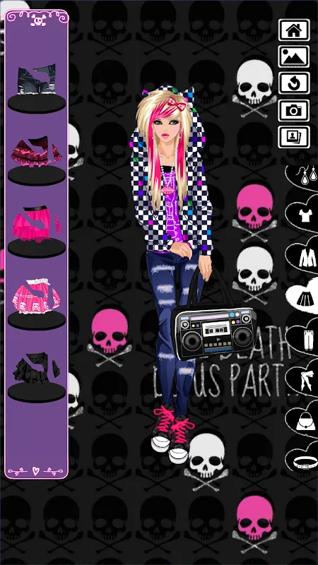 Emo dress up game Emo dress up game