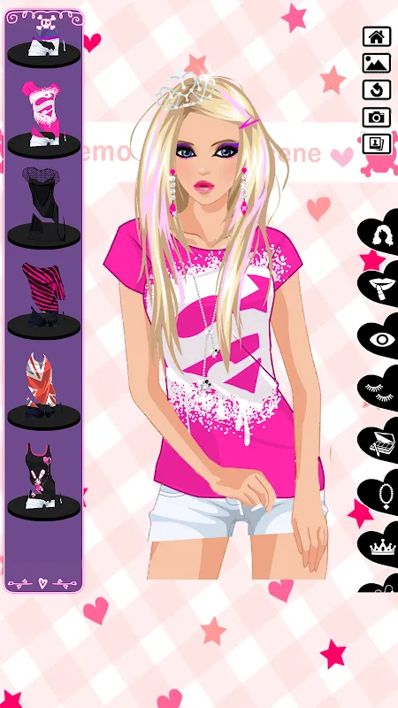 Emo dress up game Emo dress up game