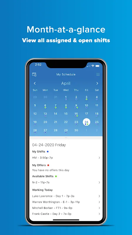Shift Admin Shift Admin