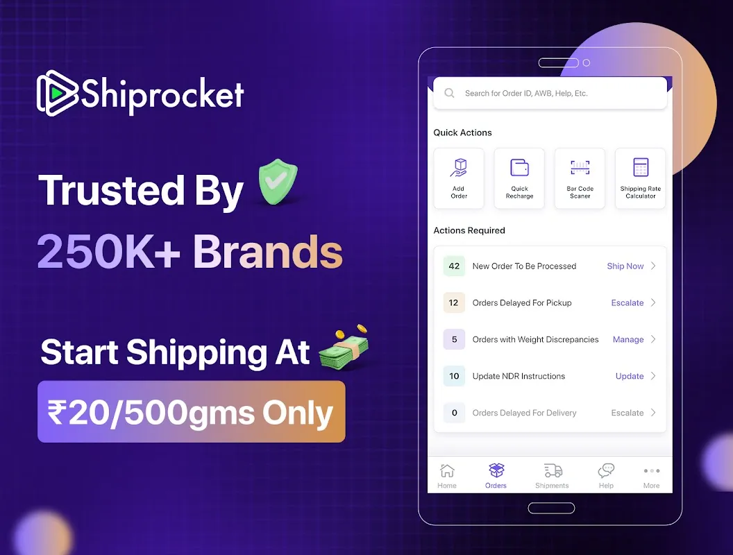 Shiprocket: My Courier Panic Button