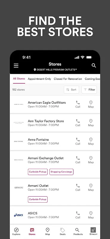 SIMON - Malls, Mills & Outlets SIMON - Malls, Mills & Outlets