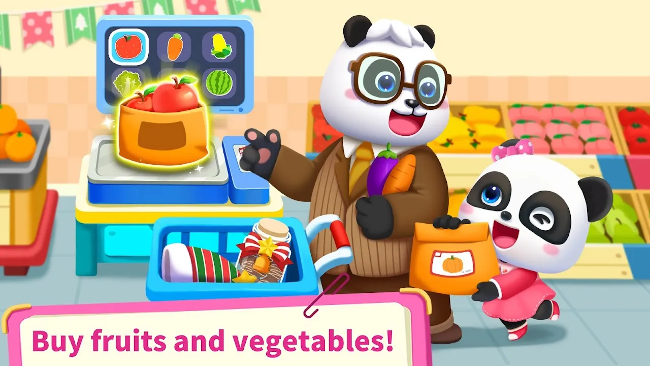 Baby Panda's Supermarket Baby Panda's Supermarket