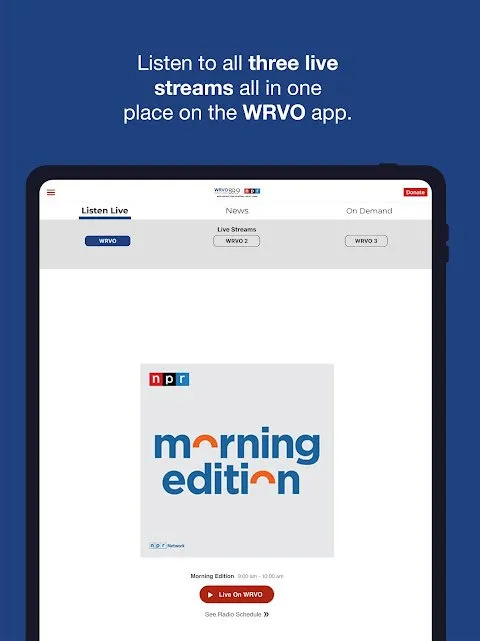 WRVO Public Media App WRVO Public Media App