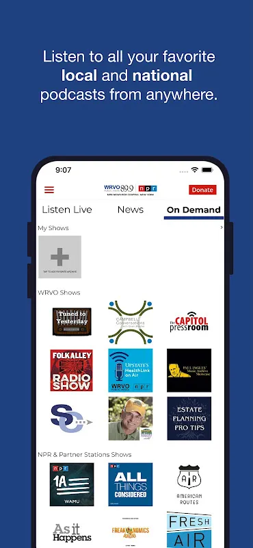 WRVO Public Media App WRVO Public Media App