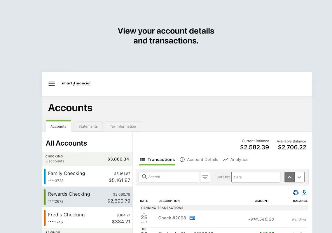 Smart Financial Mobile App Smart Financial Mobile App