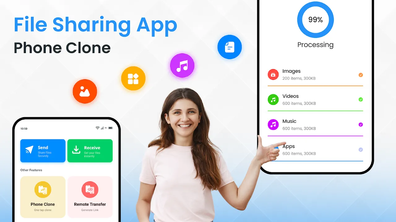 Mom's Digital Leap with Phone Clone
