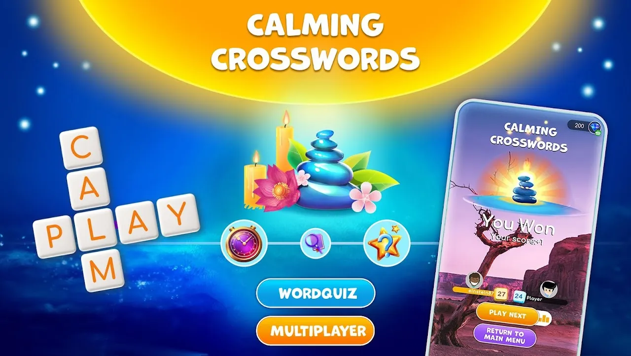 Calming Crosswords - Word Game Calming Crosswords - Word Game