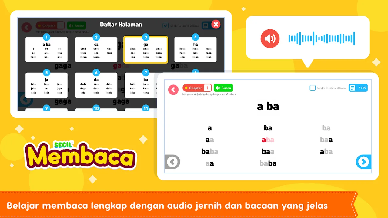 Belajar Membaca Tanpa Mengeja Belajar Membaca Tanpa Mengeja