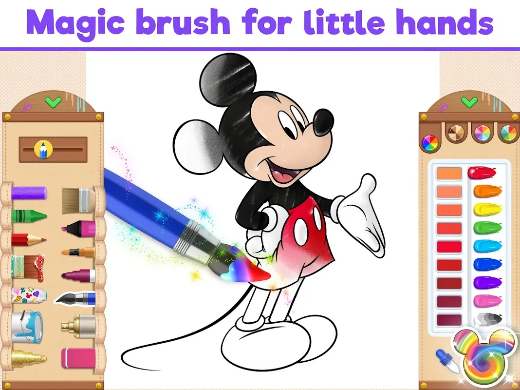 Coloring Away the Chaos