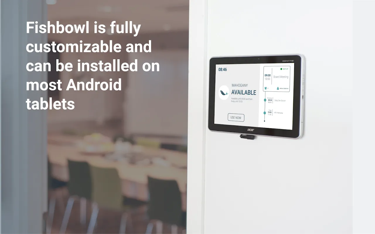 Fishbowl Meeting Room Display Fishbowl Meeting Room Display