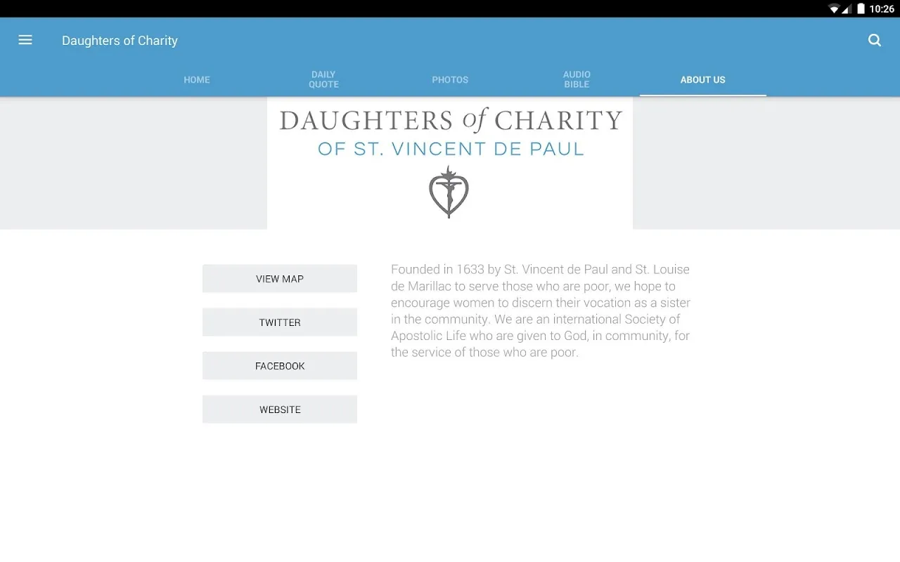 Daughters of Charity US Daughters of Charity US