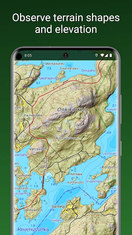 Maastokartat Maastokartat