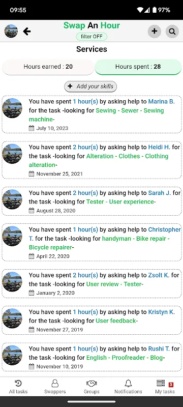 Swap An Hour (SwapAnHour) Swap An Hour (SwapAnHour)