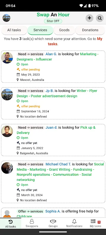 Swap An Hour (SwapAnHour) Swap An Hour (SwapAnHour)