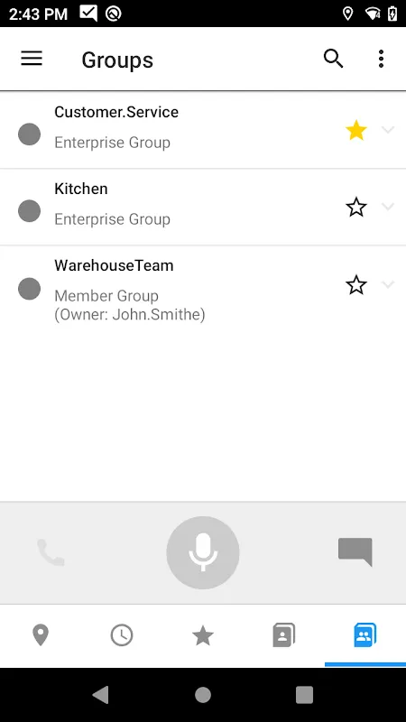 Workcloud PTT Pro v3.3 Workcloud PTT Pro v3.3