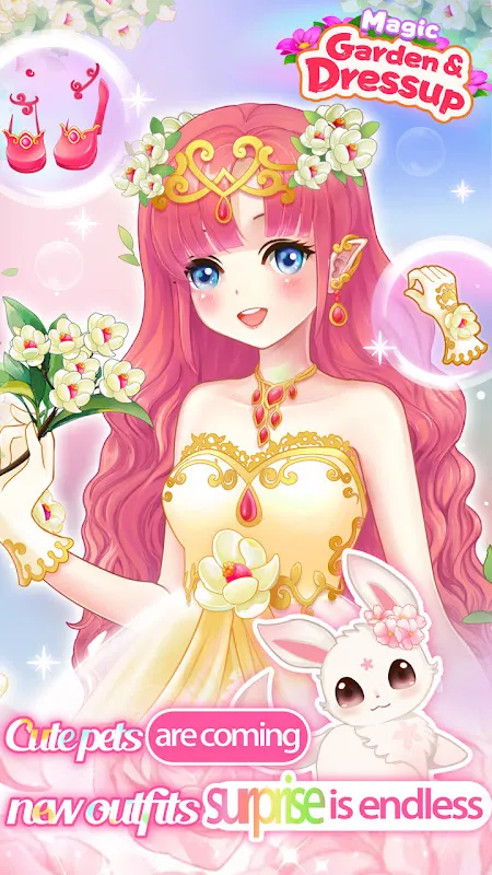 Garden Dressup Flower Princess Garden Dressup Flower Princess