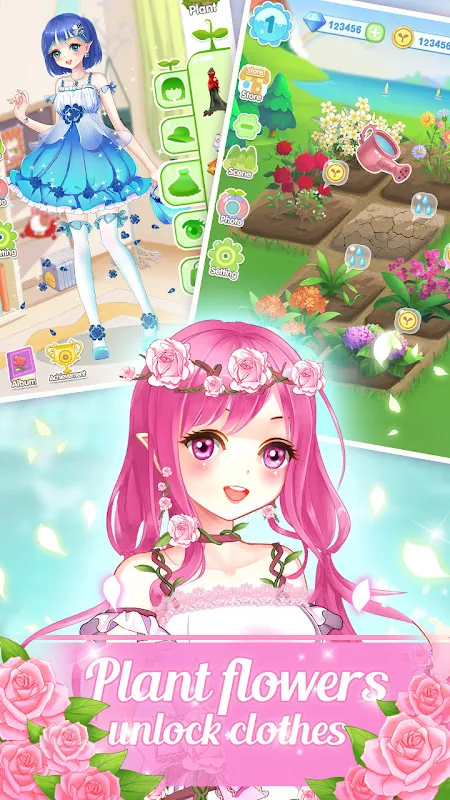 Garden Dressup Flower Princess Garden Dressup Flower Princess