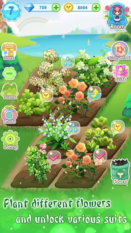 Garden Dressup Flower Princess Garden Dressup Flower Princess