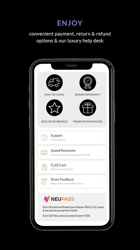 Tata CLiQ Luxury Shopping App Tata CLiQ Luxury Shopping App