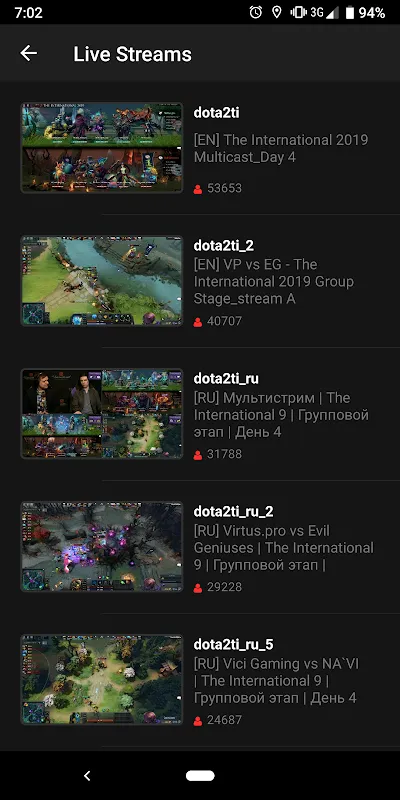 Live Dota Live Dota