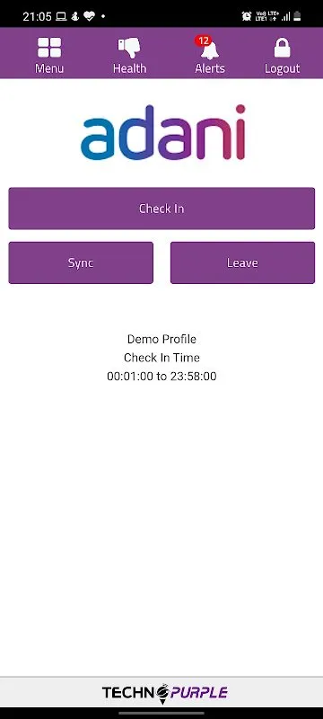 EFFY TechnoPurple Task Tracker EFFY TechnoPurple Task Tracker