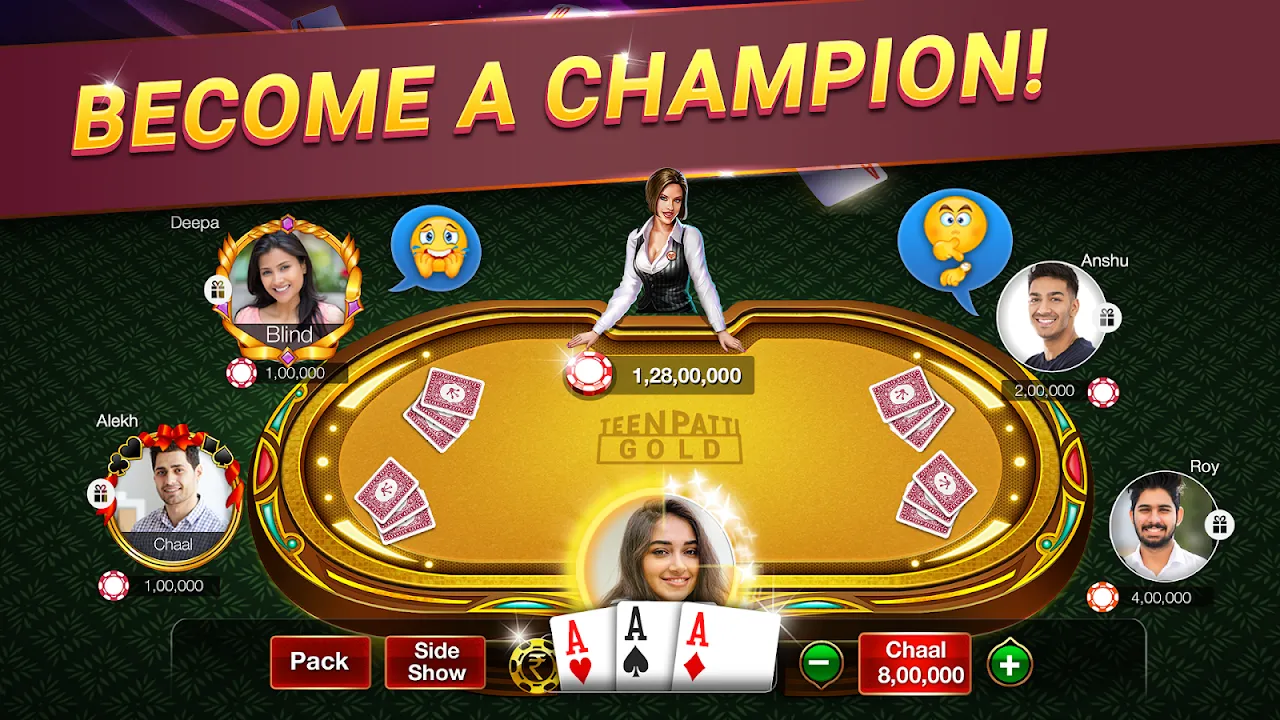 Teen Patti Gold, Rummy & Poker Teen Patti Gold, Rummy & Poker