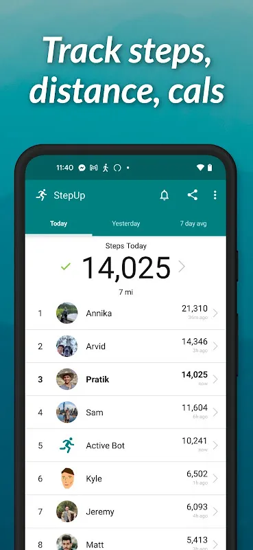 StepUp: My Morning Stride