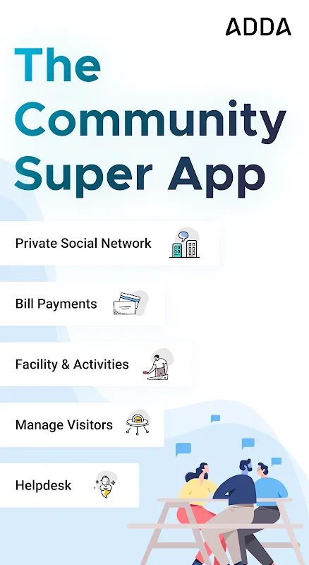 ADDA - The Community Super App ADDA - The Community Super App