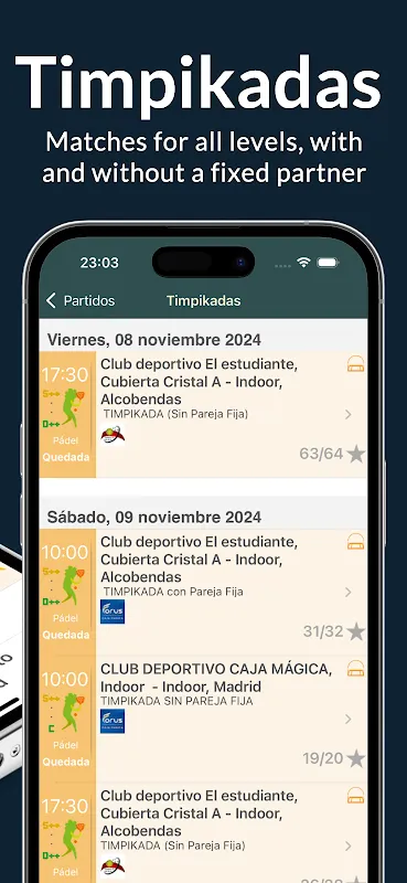 Timpik - Play your sports Timpik - Play your sports