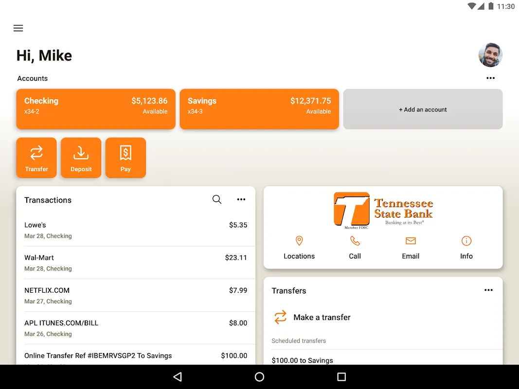 TNStateBank Mobile TNStateBank Mobile
