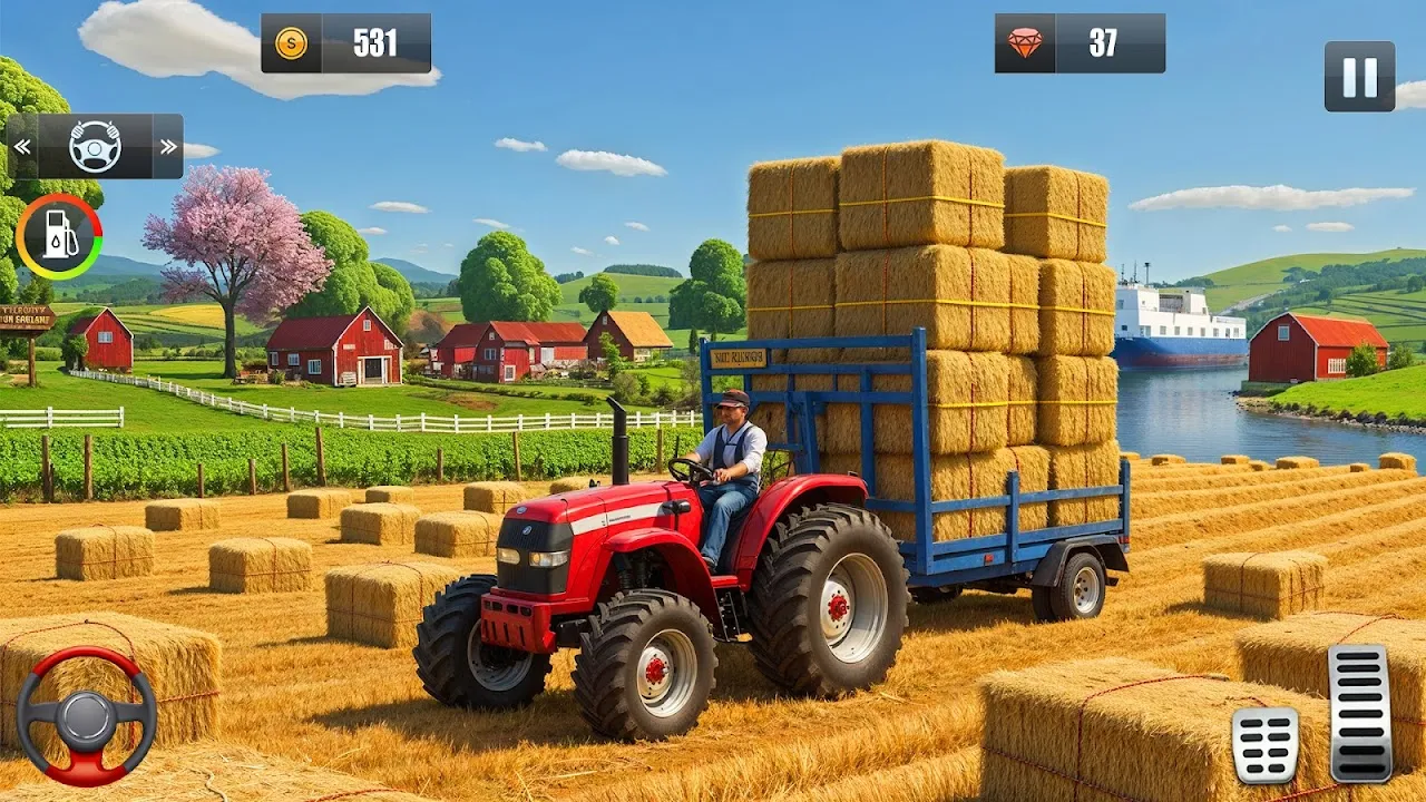 Real Tractor Driving Games Real Tractor Driving Games
