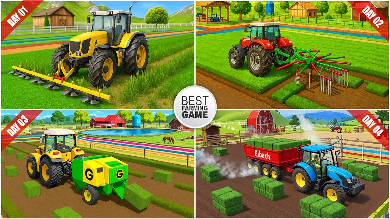 Real Tractor Driving Games Real Tractor Driving Games